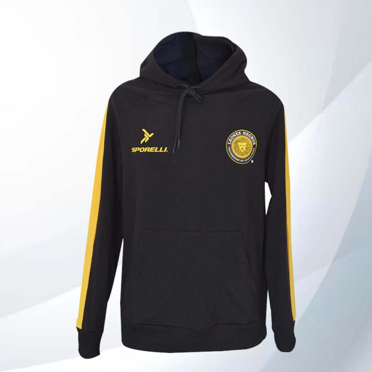 Sudadera con capucha negra 22-23