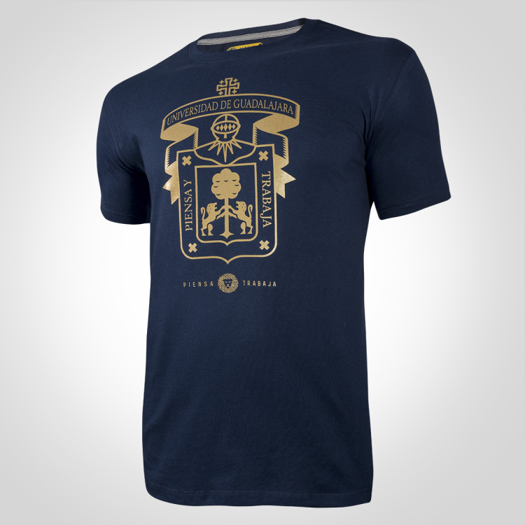 T-SHIRT PREMIUM ESCUDO UDG AZUL